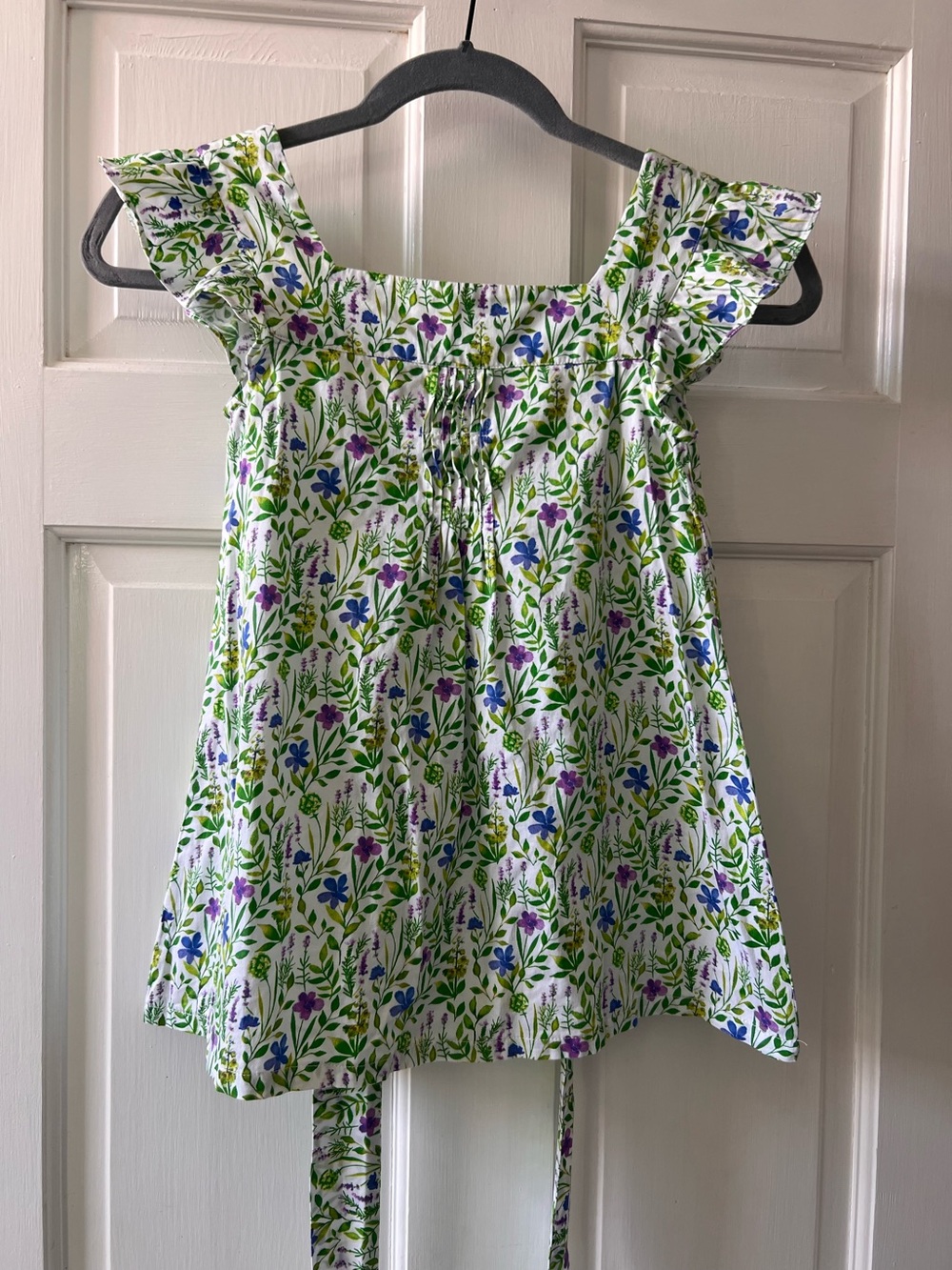 Oscar de la Renta floral top